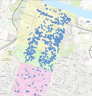 Short-term vacation rentals dot Savannah's historic district and other historic neighborhoods.