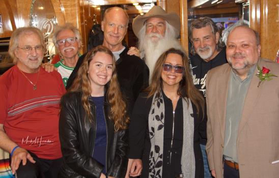 Oak Ridge Boys at the funeral of Calvin Newton