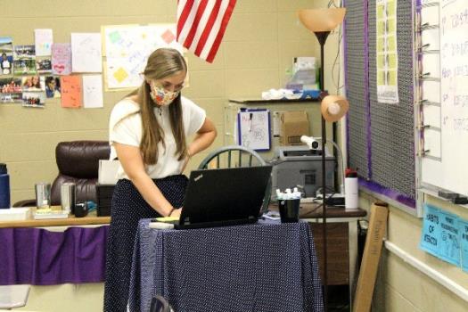 Casey McGrath when she was at Central High
