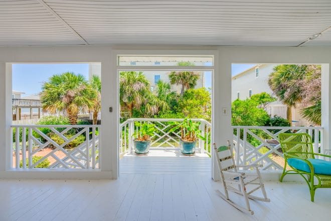Experience the timeless allure of Tybee Island at 4 18th Terrace. Located on a double lot, this charming cottage, steeped in history since 1938 and modernized in 1995. Listed by Taavo Roos, Seabolt Real Estate.