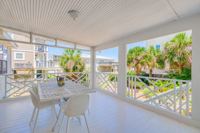 Experience the timeless allure of Tybee Island at 4 18th Terrace. Located on a double lot, this charming cottage, steeped in history since 1938 and modernized in 1995. Listed by Taavo Roos, Seabolt Real Estate.