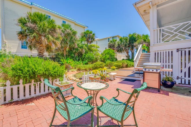 Experience the timeless allure of Tybee Island at 4 18th Terrace. Located on a double lot, this charming cottage, steeped in history since 1938 and modernized in 1995. Listed by Taavo Roos, Seabolt Real Estate.